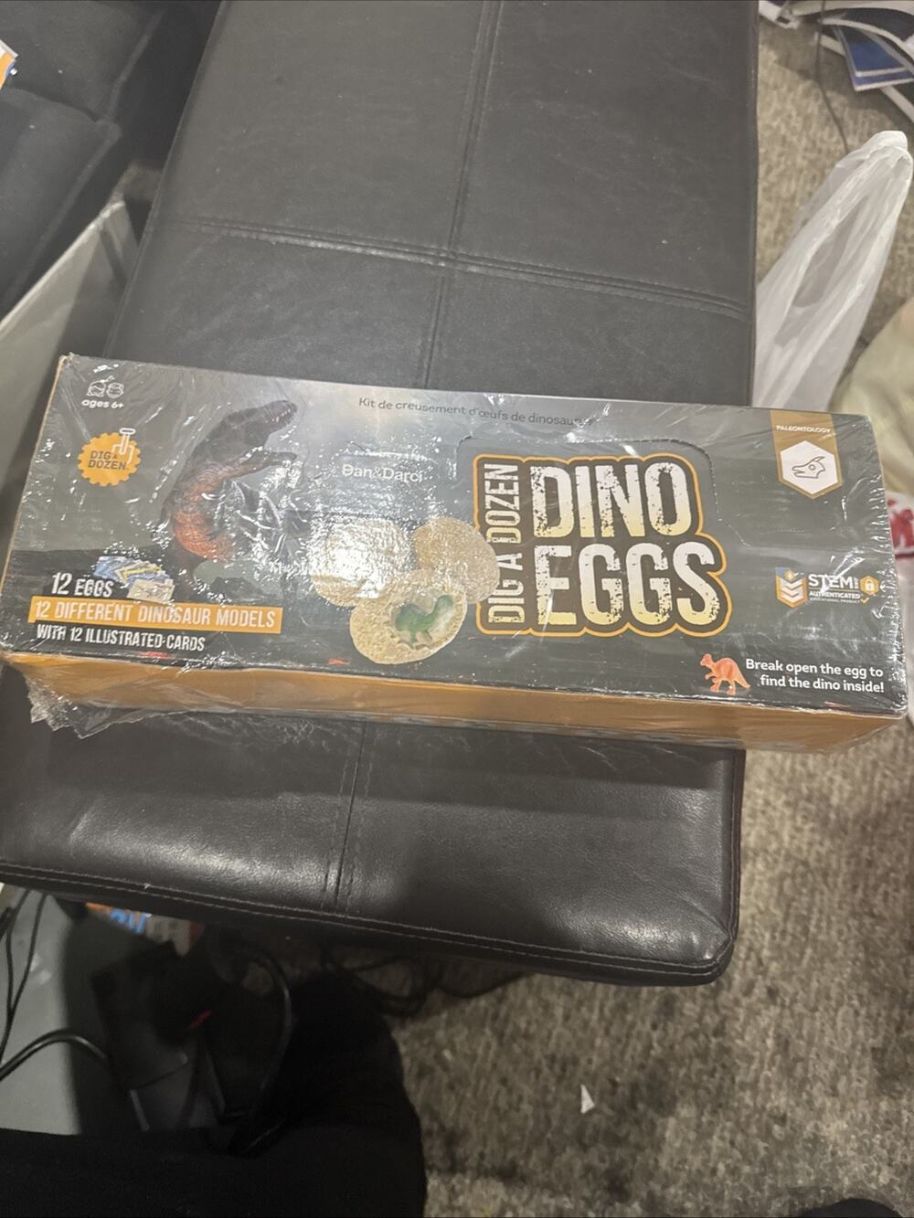 Dig a Dozen Dino Egg Kit - Easter Dinosaur Dig up 12 Eggs & Discover Dinosaurs